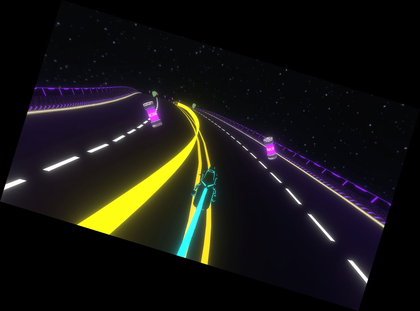 Neon Speedway: Luminous Motorcycle Racing