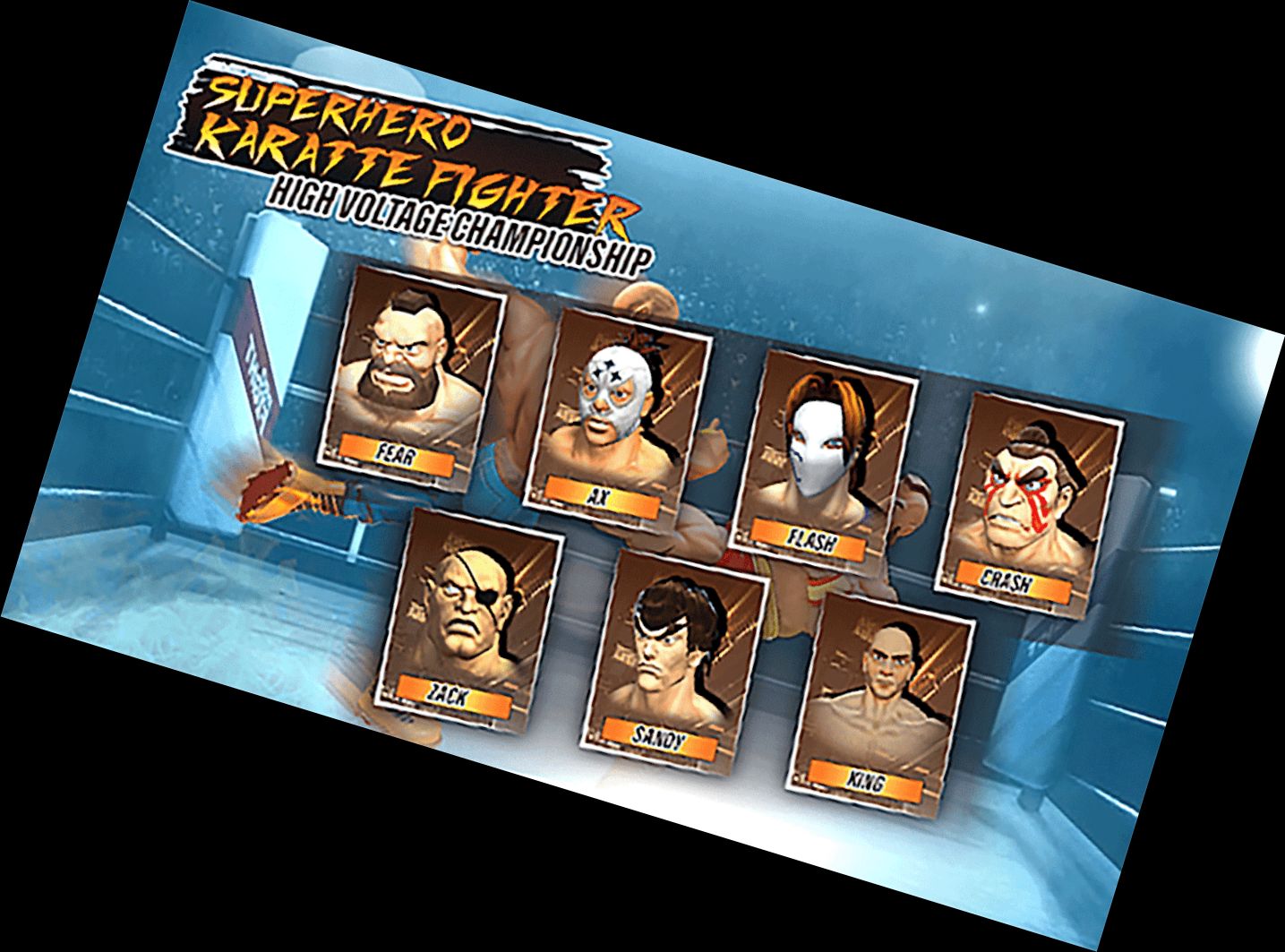 Супергерой Борец Карате Игры