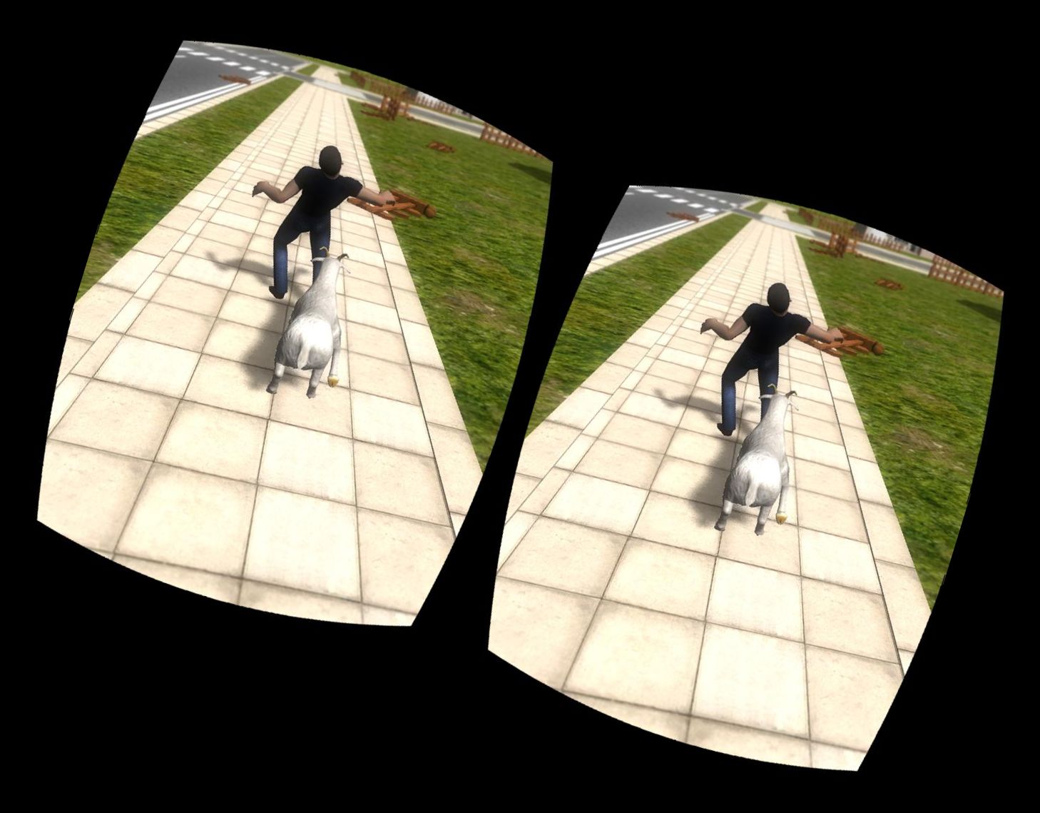 Божевільна Коза VR Google Cardboard