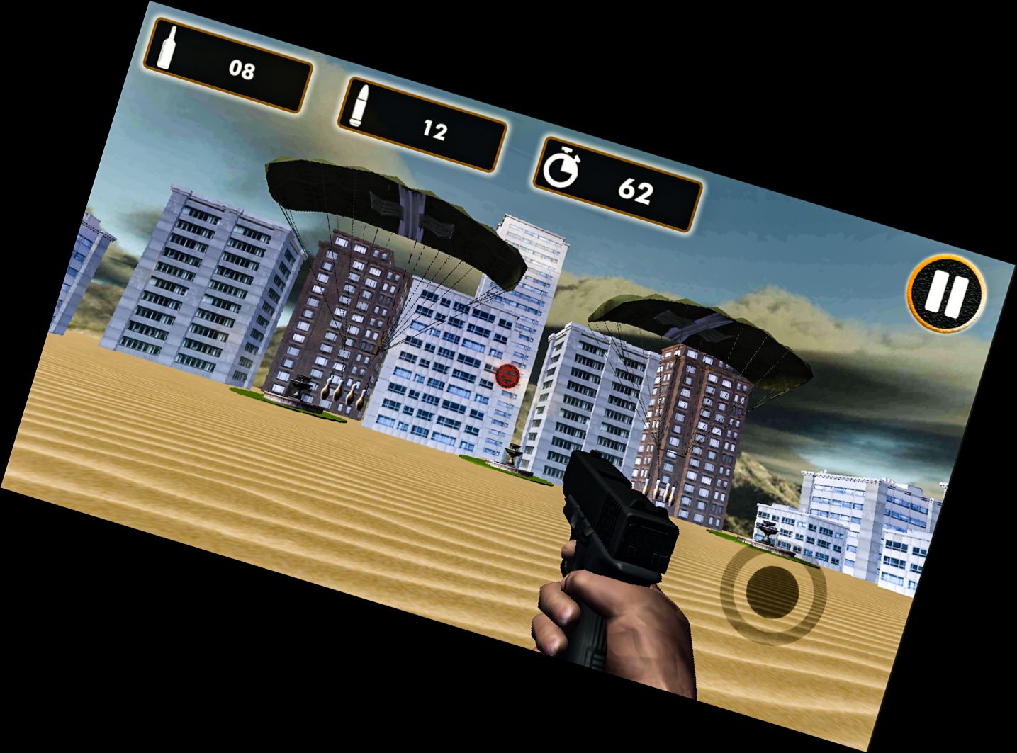 Игра в стрельбу по бут