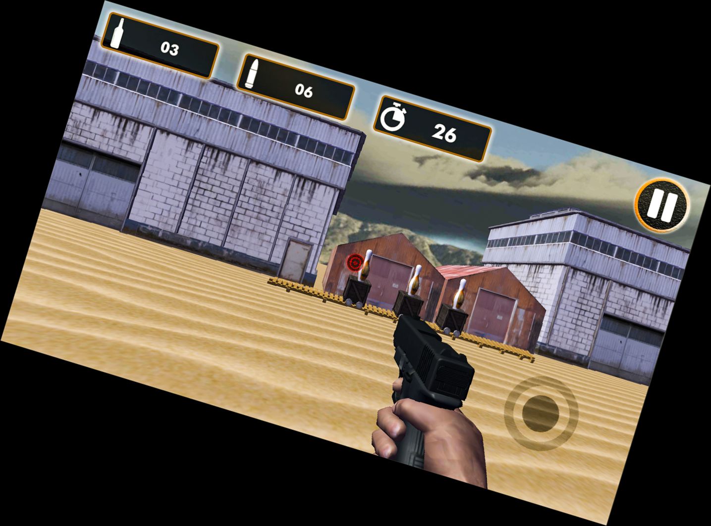 Игра в стрельбу по бут