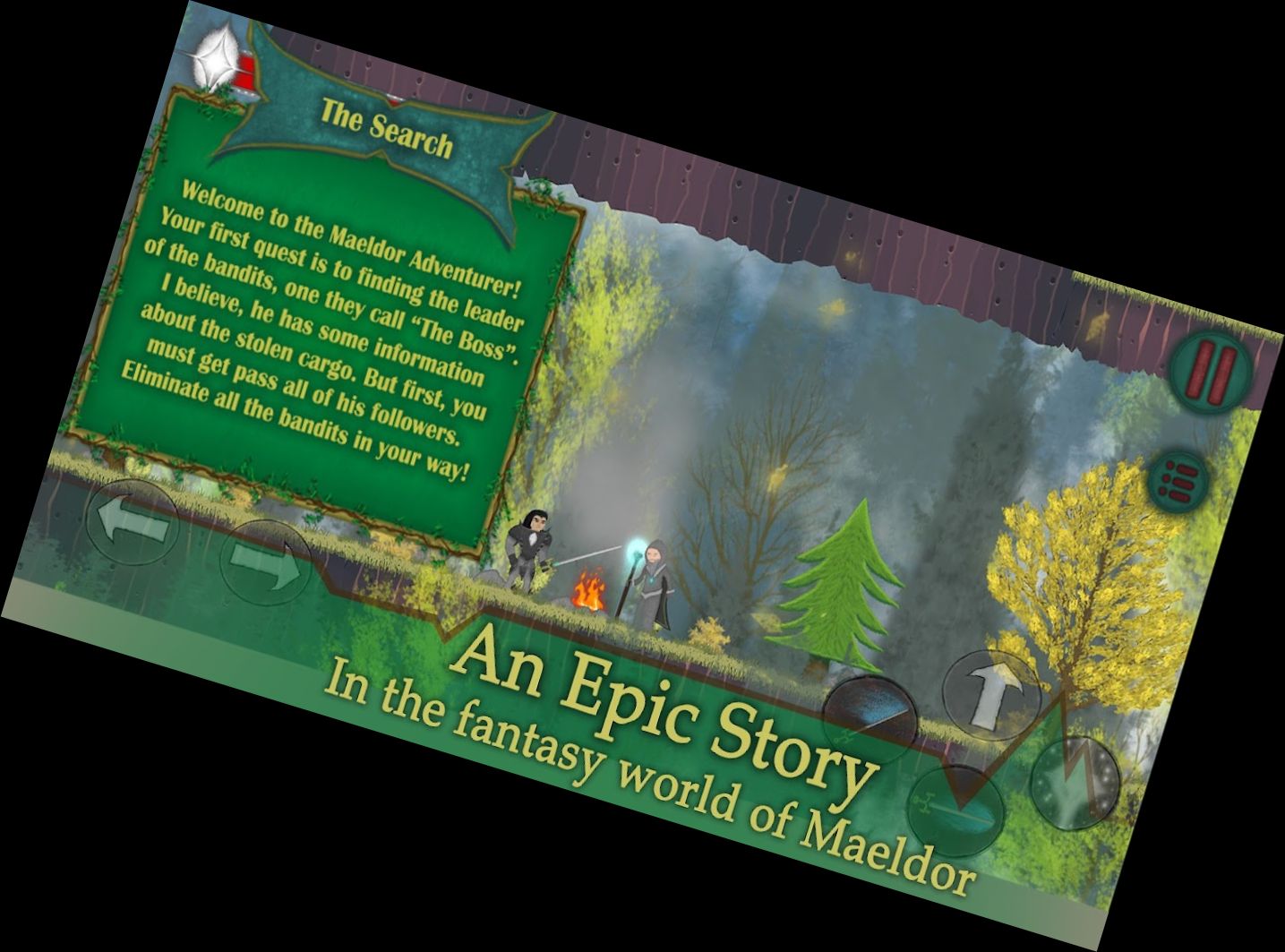 Maeldor: Aktions-Plattform