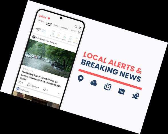 NewsBreak: Noticias Locales y Alertas