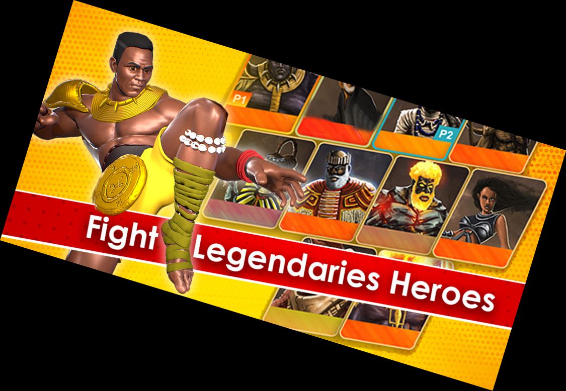 Afrikanische Krieger - Kampf um die