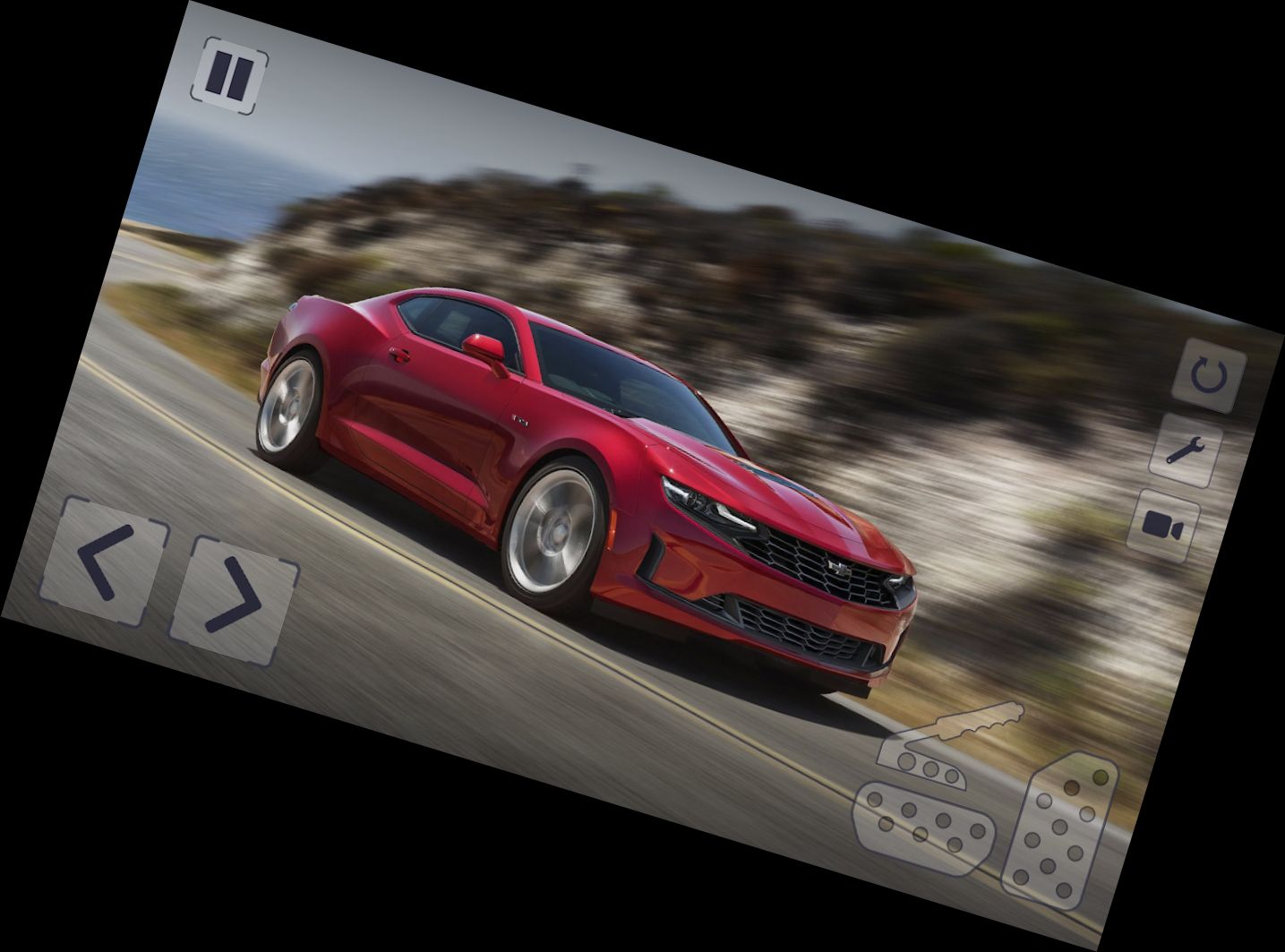 Chevrolet Camaro Extrem-Fahrt