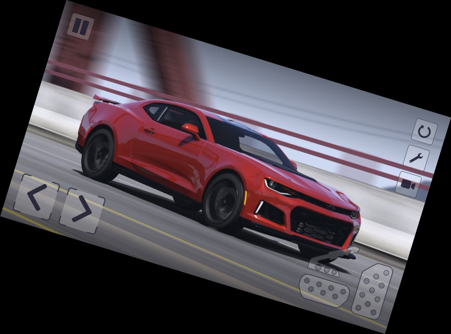 Chevrolet Camaro Extrem-Fahrt