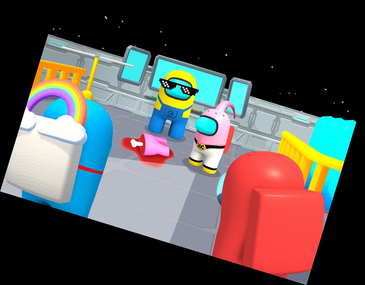 Betrüger vs Crewmitgli