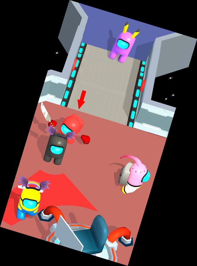 Betrüger vs Crewmitgli