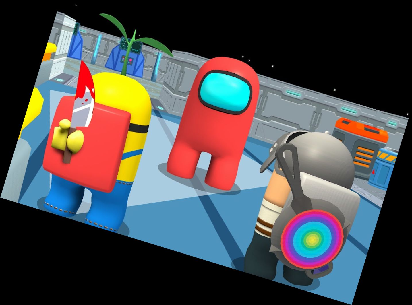 Betrüger vs Crewmitgli