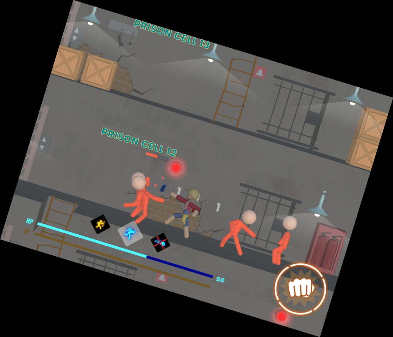 Stickman Escape - Infernal Jailhouse