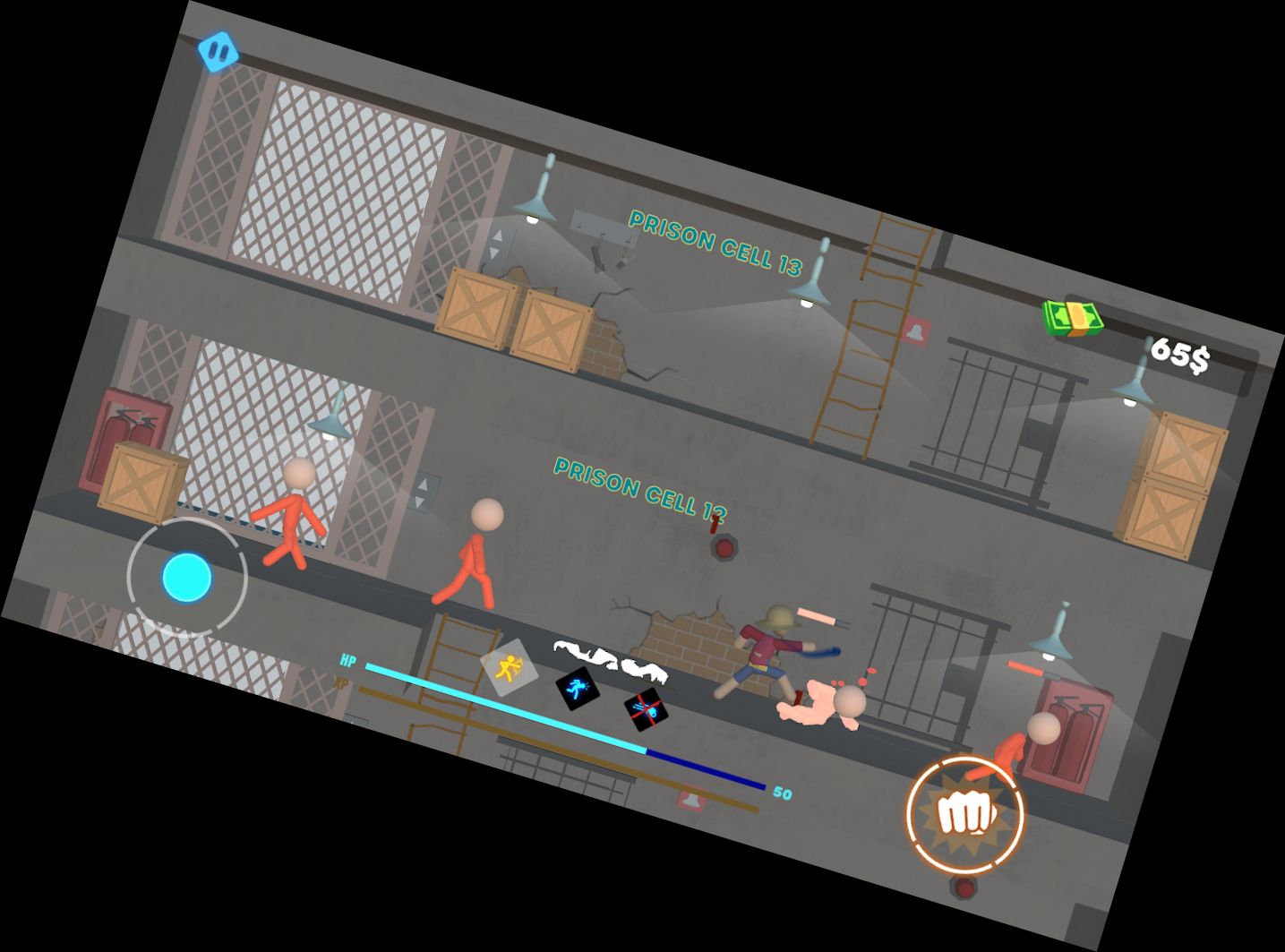 Stickman Escape - Infernal Jailhouse