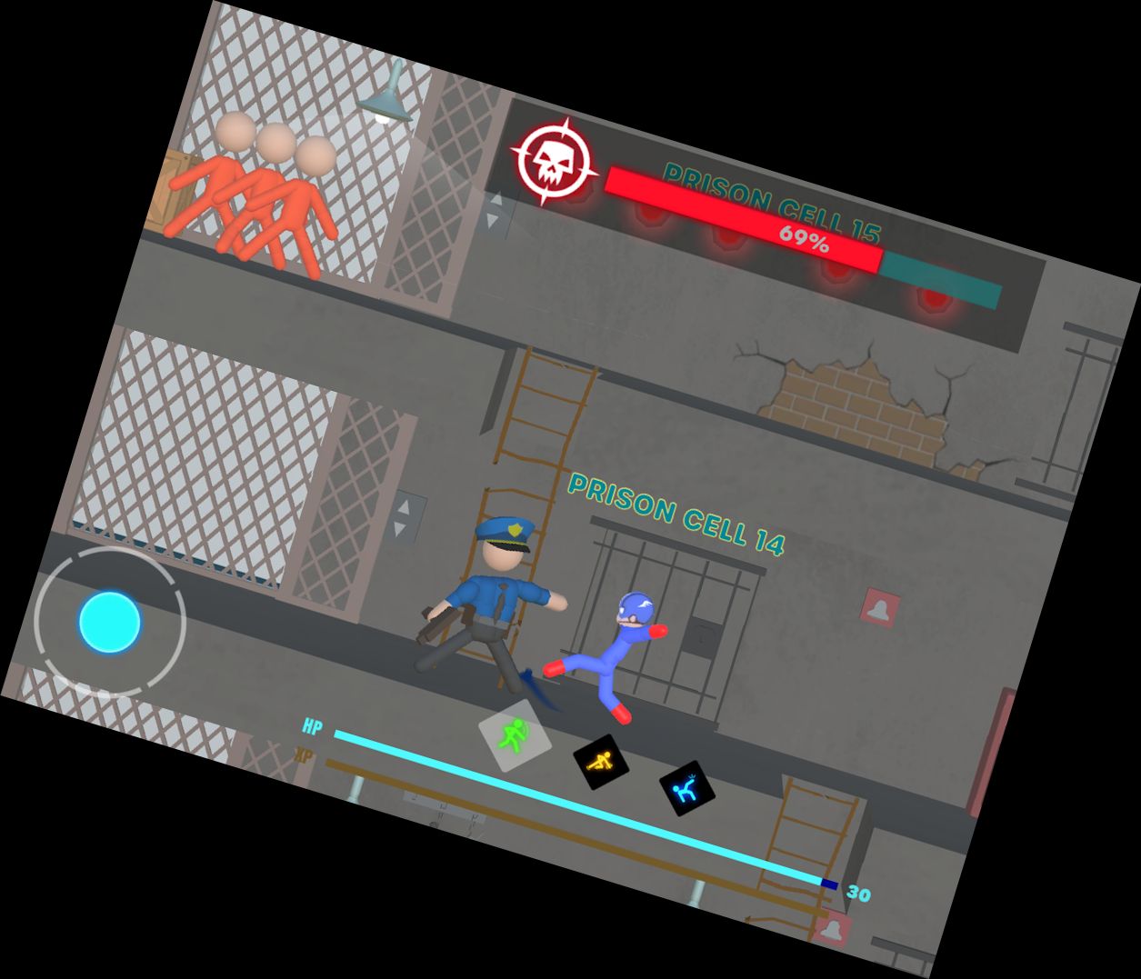 Stickman Flucht - Hölle Gefängnis