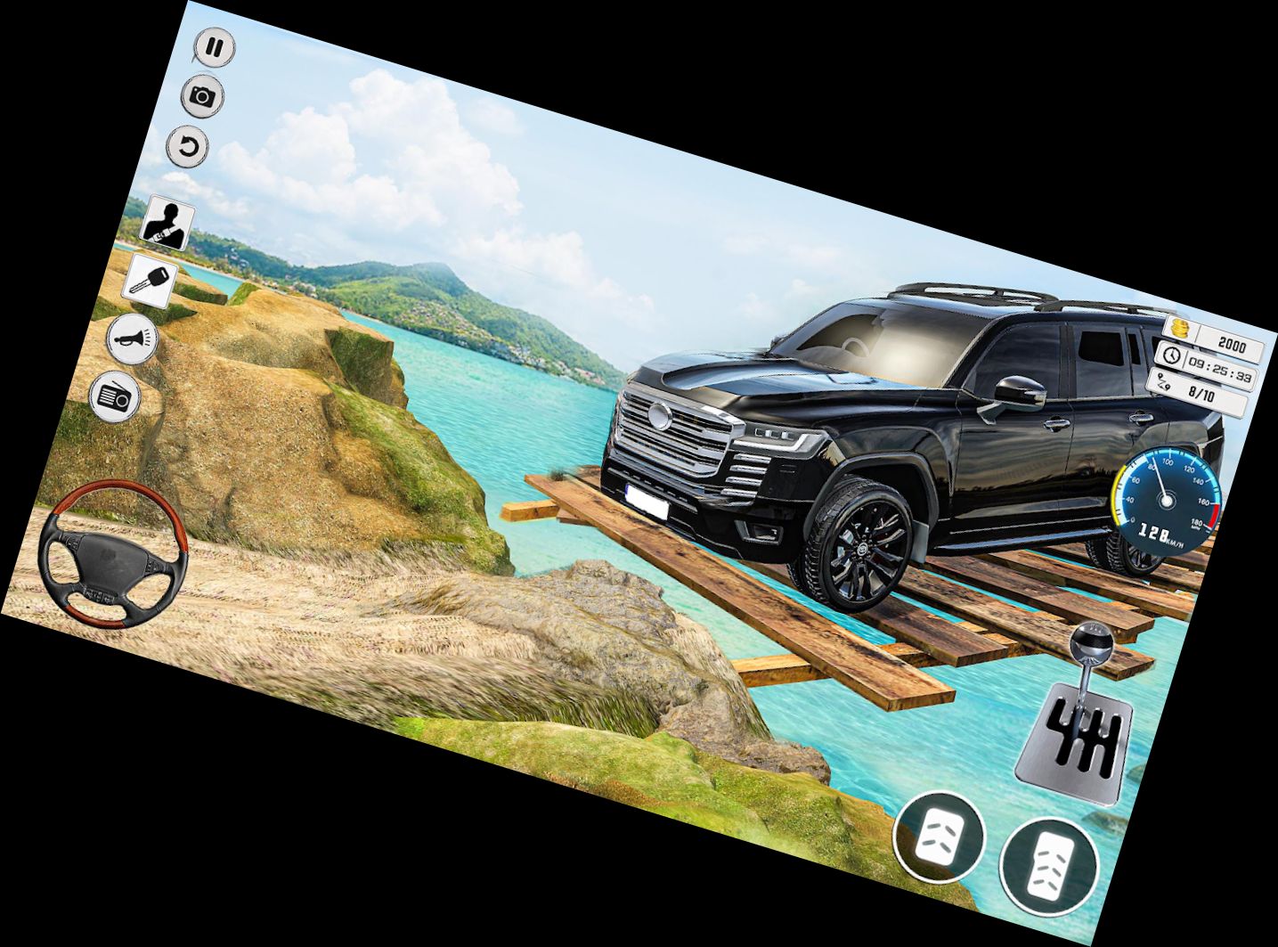 Geländewagen-Rennen und -Fahren