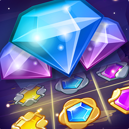 Edelstein-Planet - Schatz-Puzzle