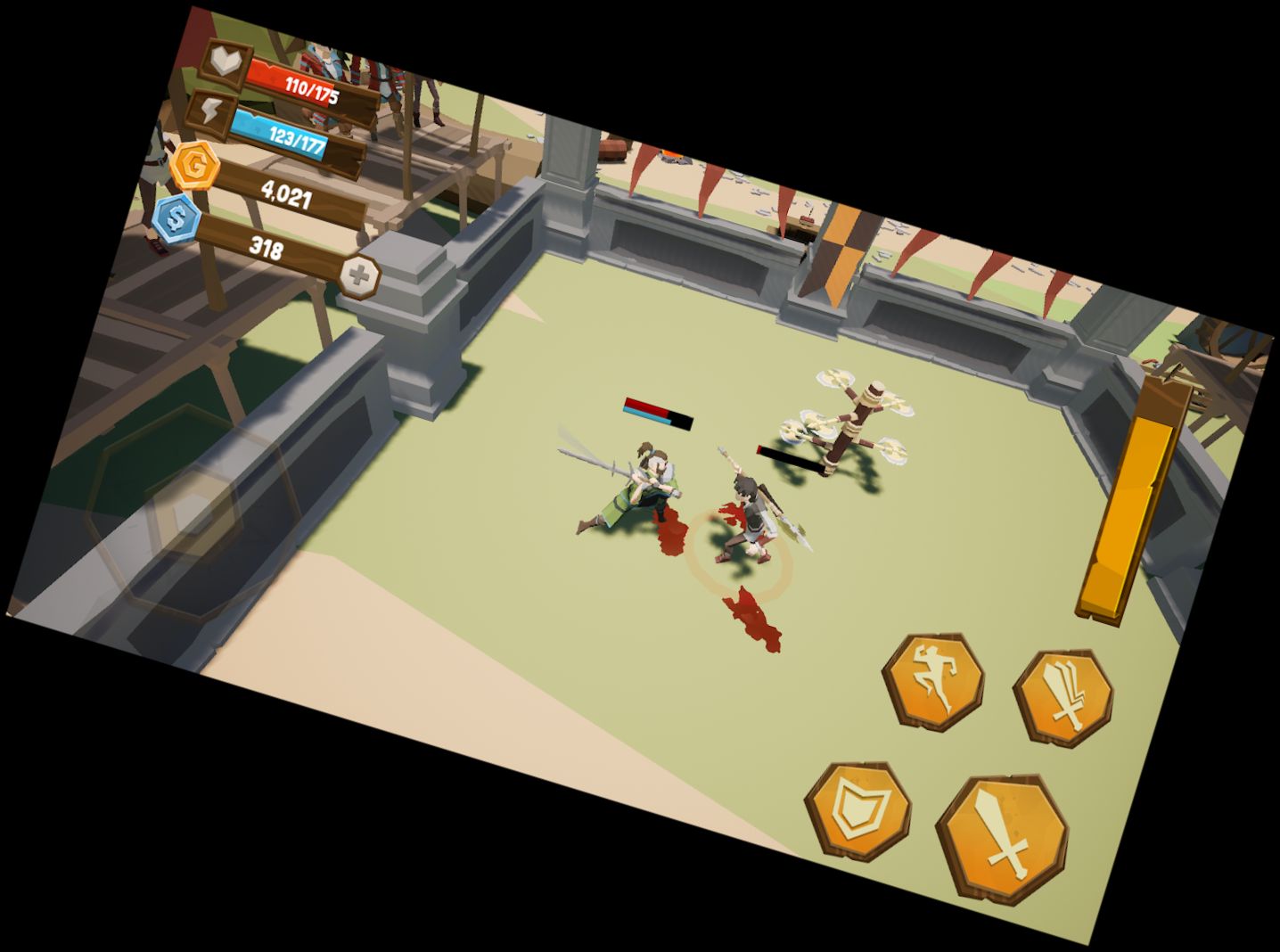 Schwert des Ruhms Roguelite-Hieb