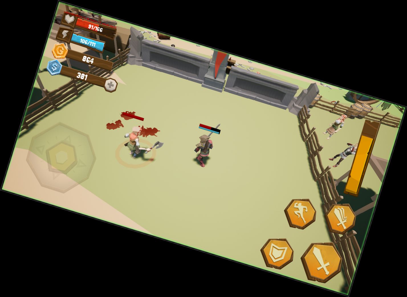 Schwert des Ruhms Roguelite-Hieb