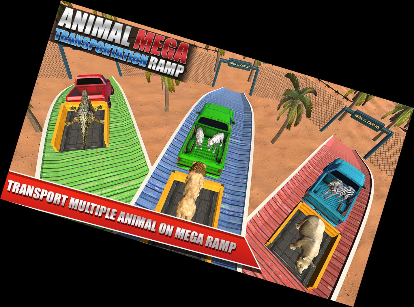 Pet Transporter Truck Driving Game