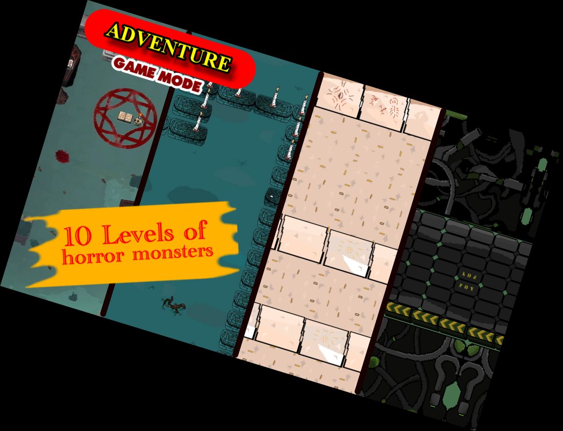 MonsterWay Zum Himmel: Top-Down Shooter Kleine Welt