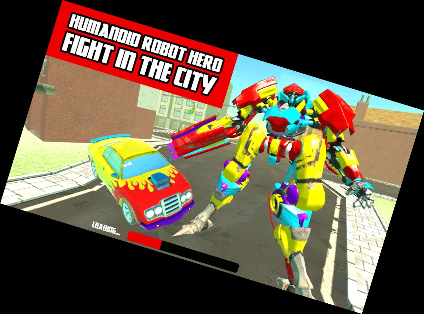 Robot Warrior City Battle