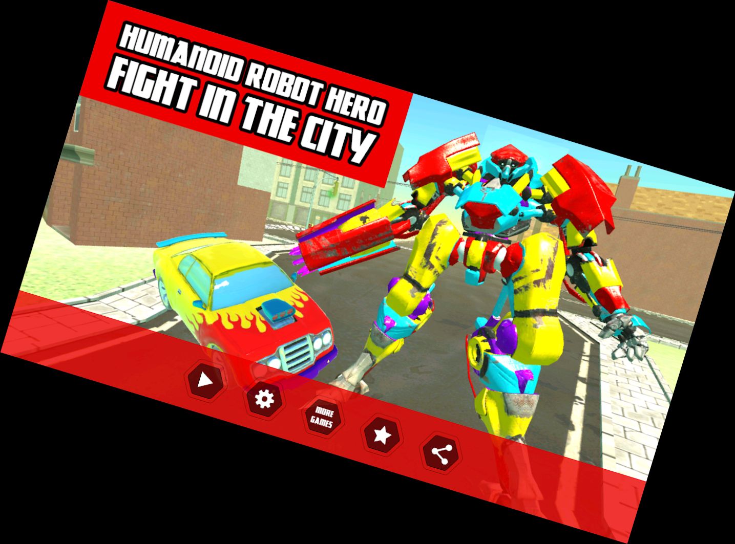 Robot Warrior City Battle