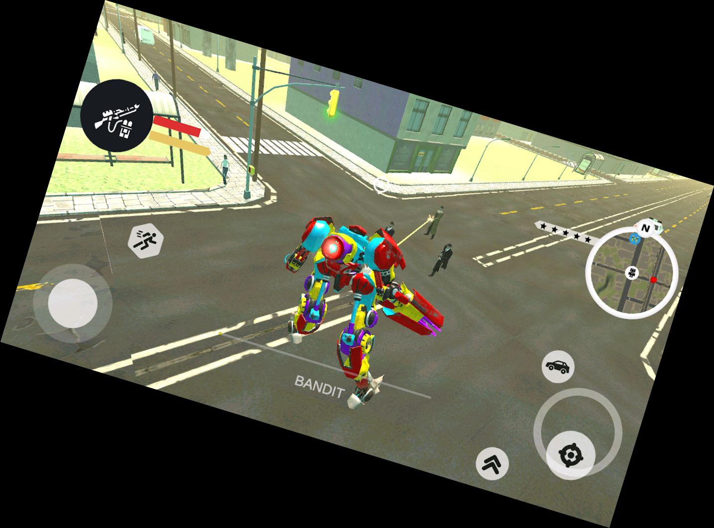 Гуманоидный Робот Герой Бой за