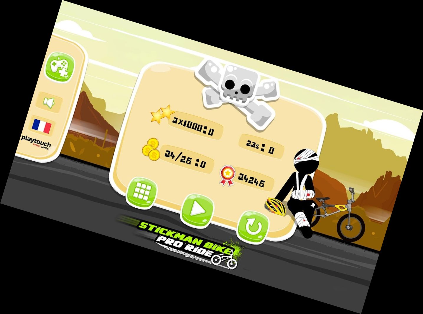 Stickman Bike: Professional Ride