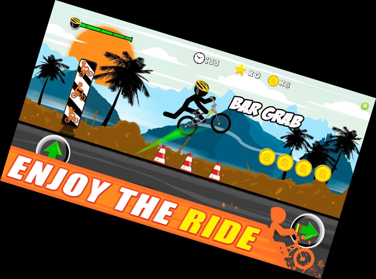 Stickman Bike : Profi-Fah