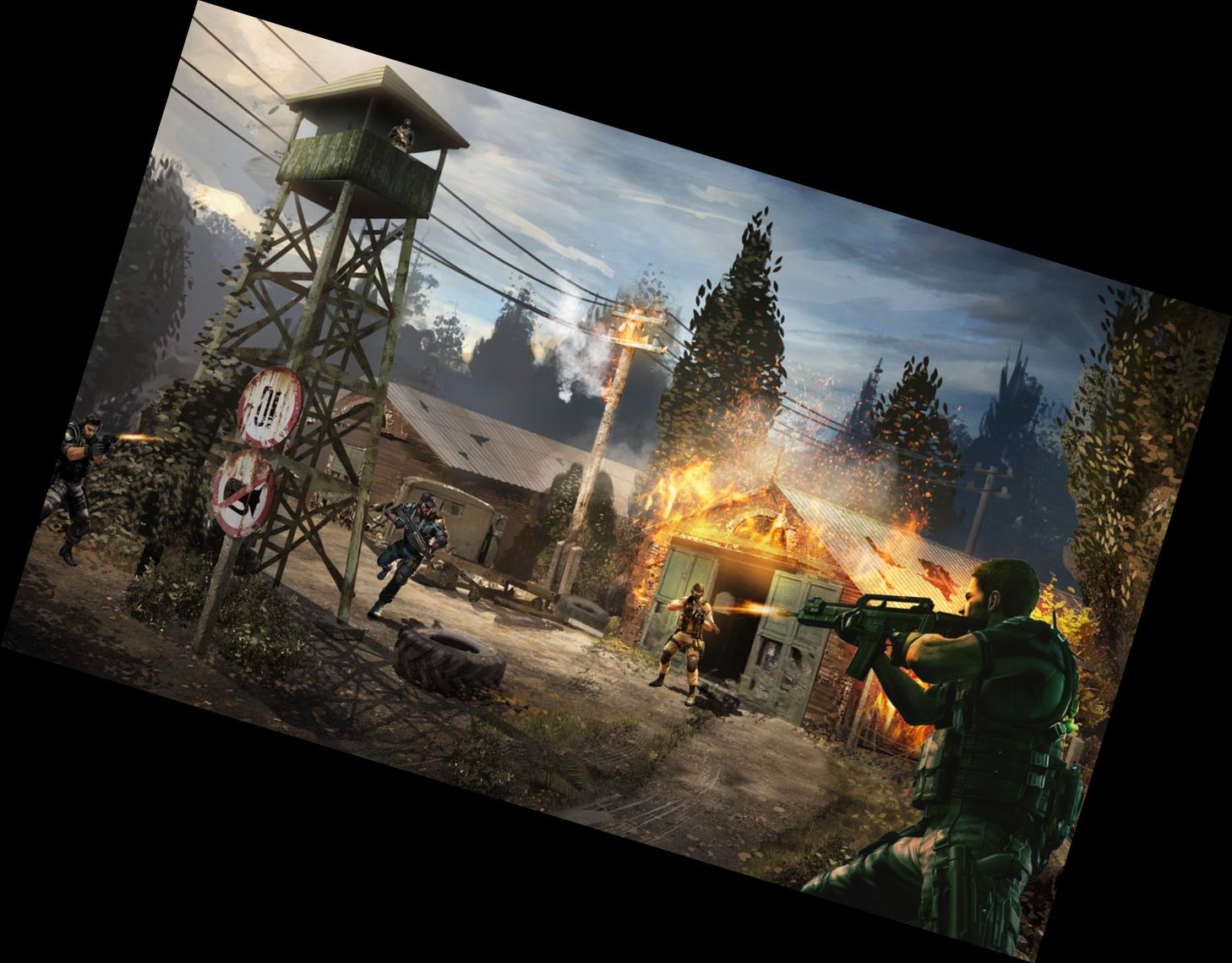 Ego-Shooter Spiele 3D Waffenspiel