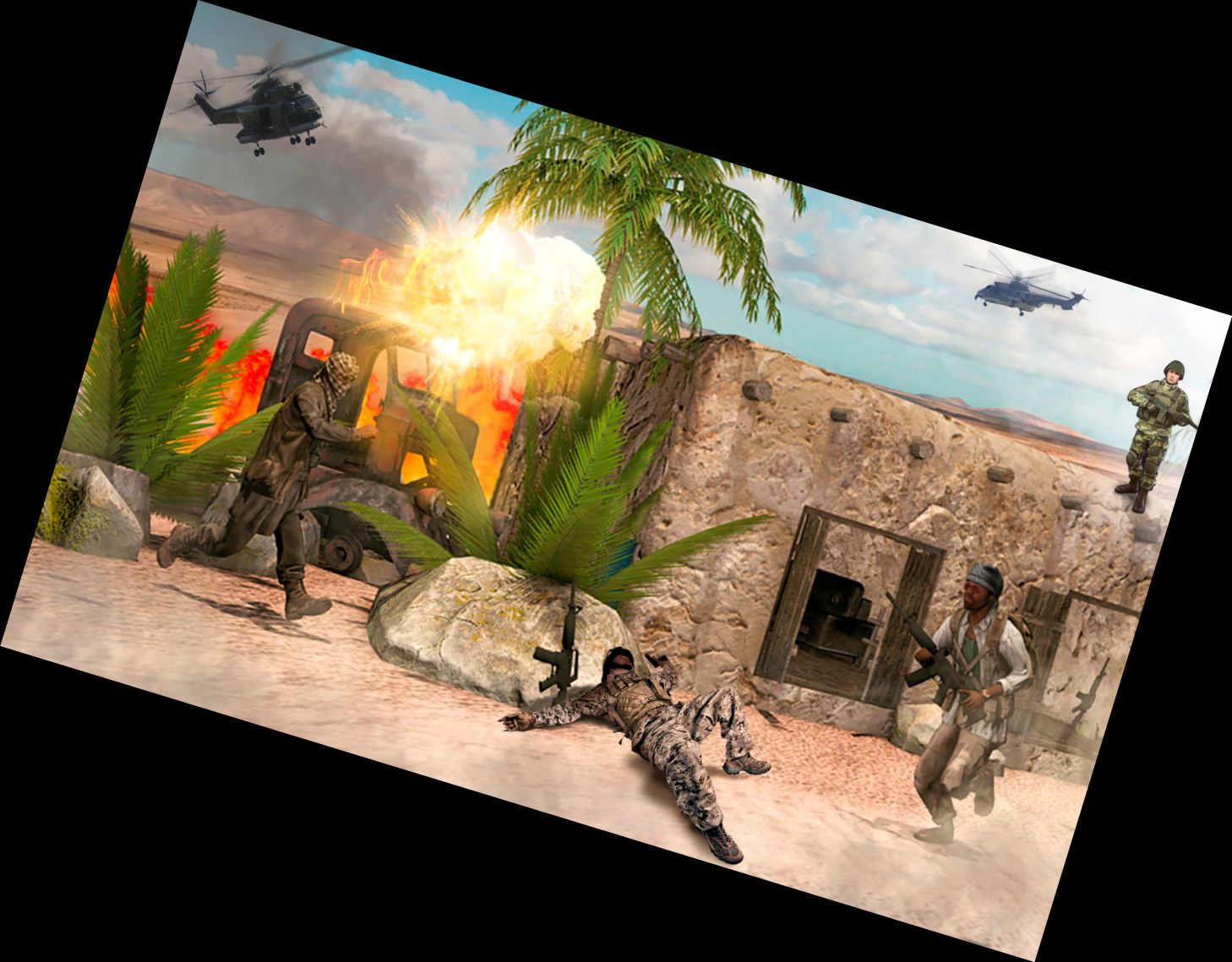 Ego-Shooter Spiele 3D Waffenspiel