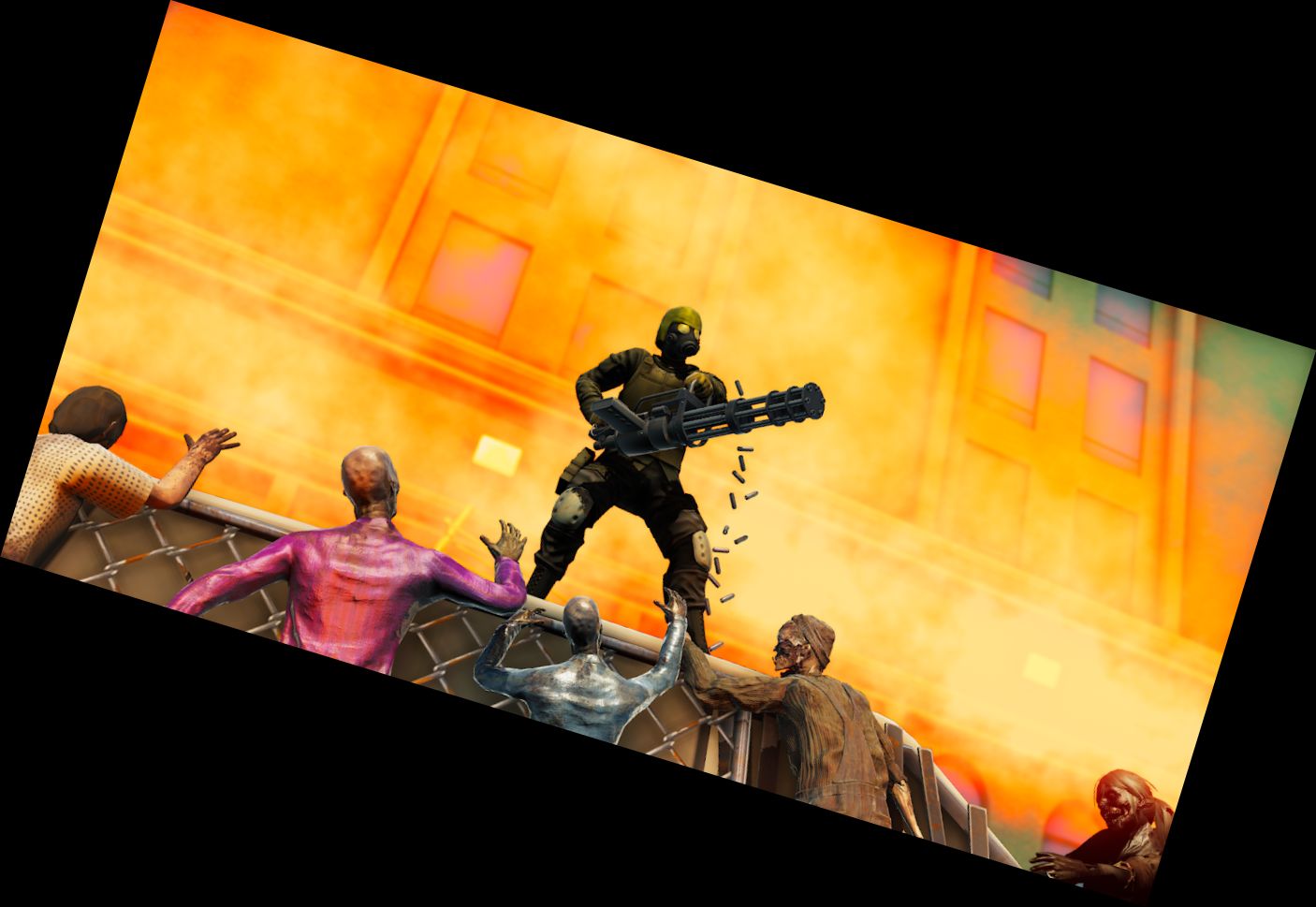 Tote Armee Erhebt Sich: Zombie Spiel