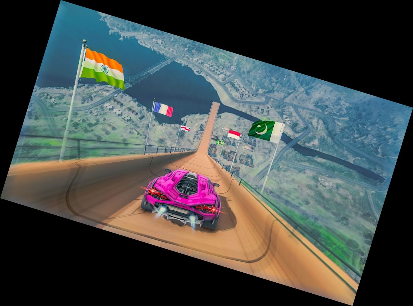 Thrill Drive 3D Turbo Racing