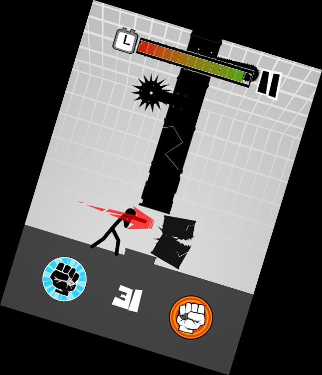 Stickman-Kämpfer-Trainingslager