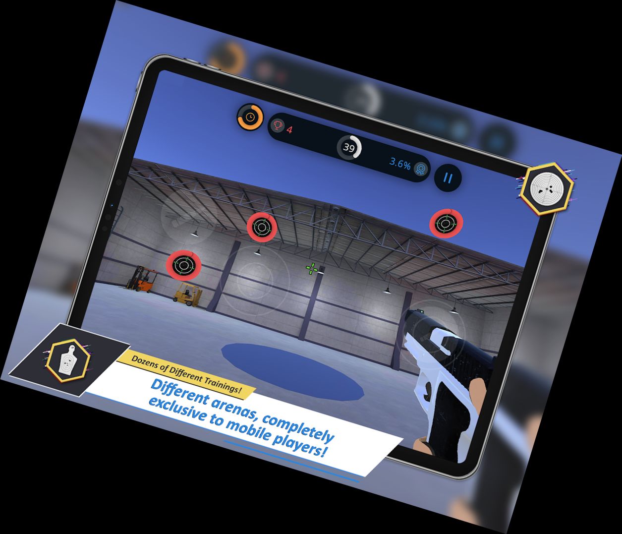 Zielschütze Mobile: Übe!