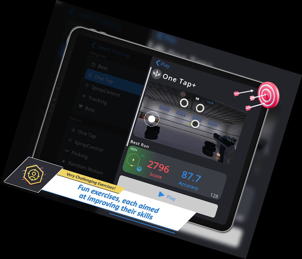 Тренажер Цели Мобильный: П