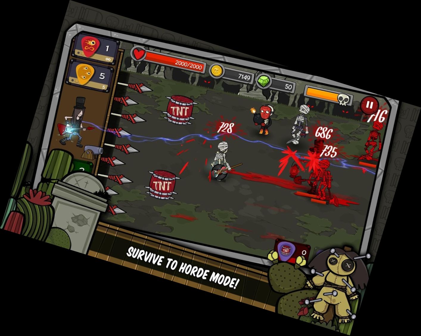 Felsenverteidiger: Verteidige deine