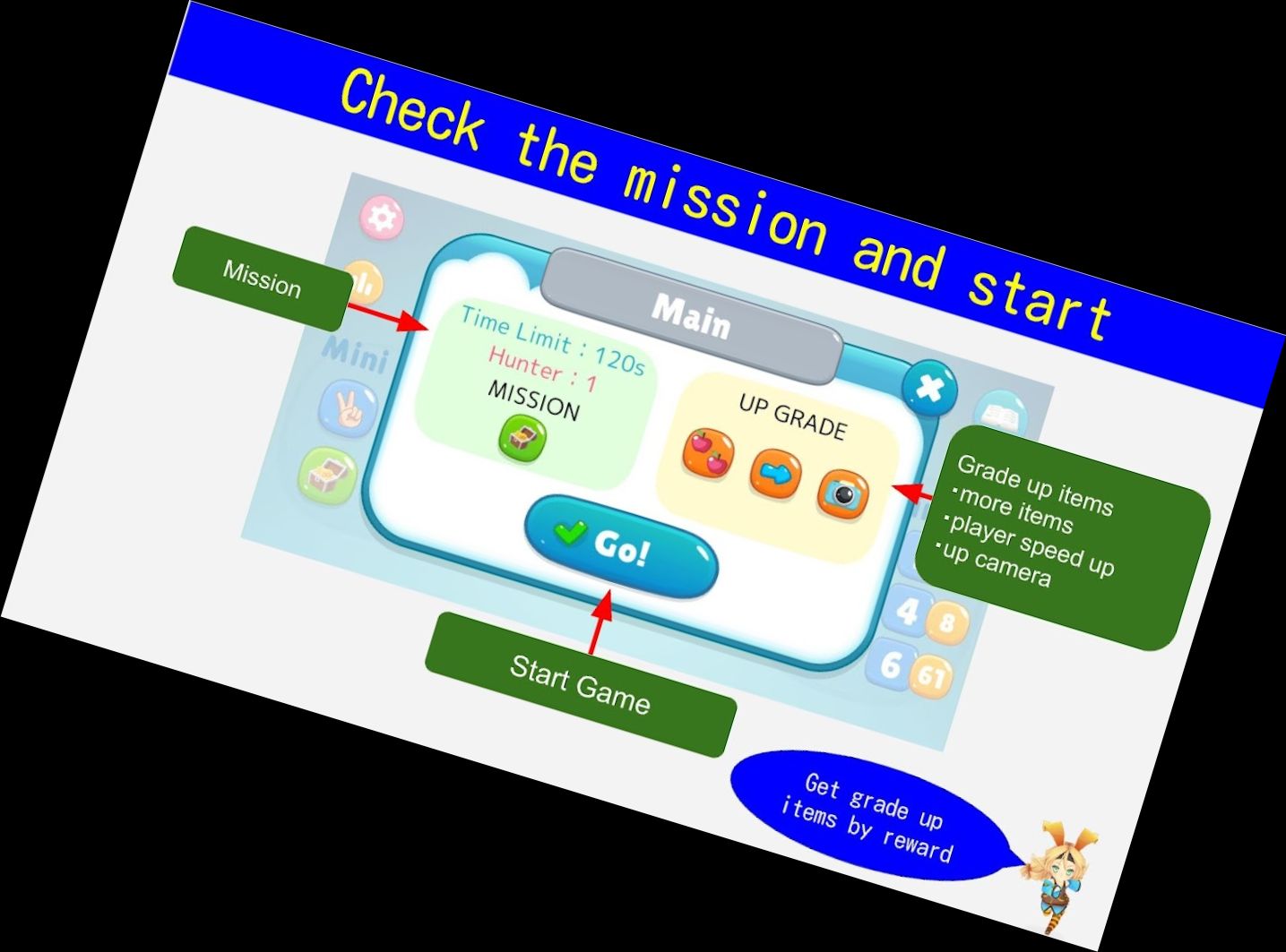 Spiel Fangen mit dem Jä