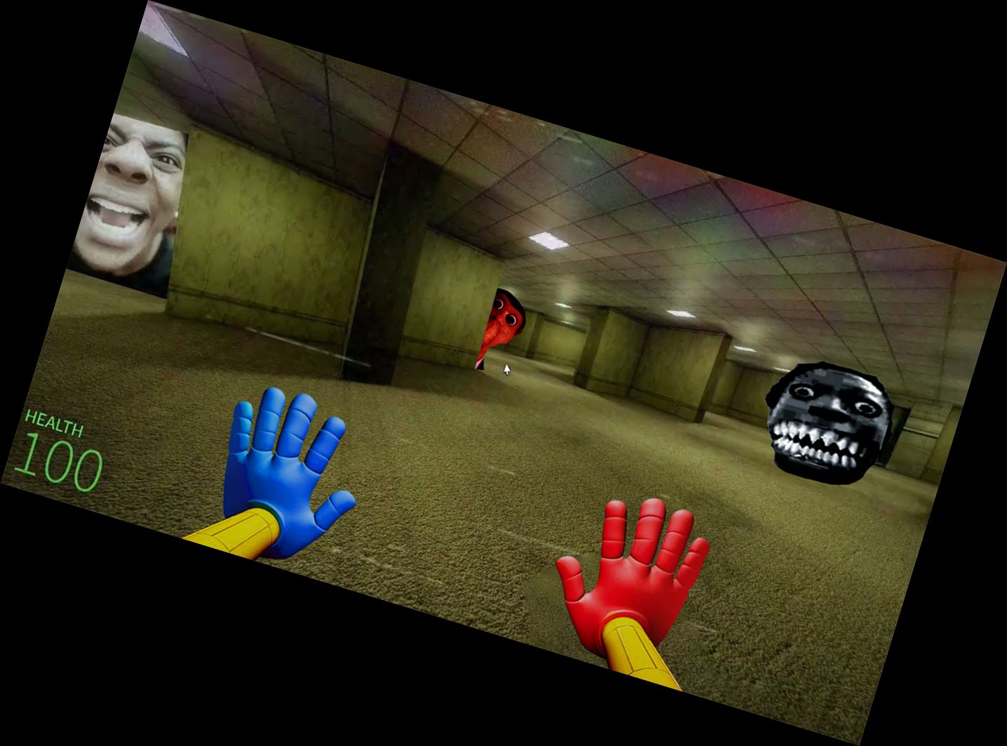 Angstgesichter Verfolgung