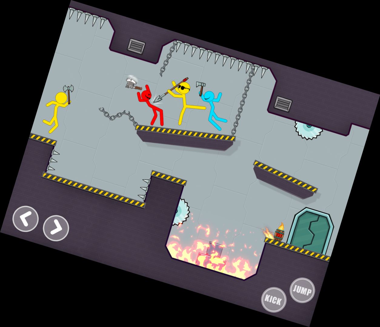 Kampf der Stöcke - Stickman