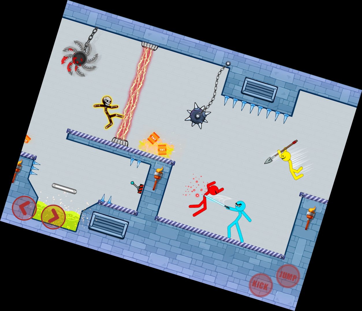 Stickman Fighting Duel Game