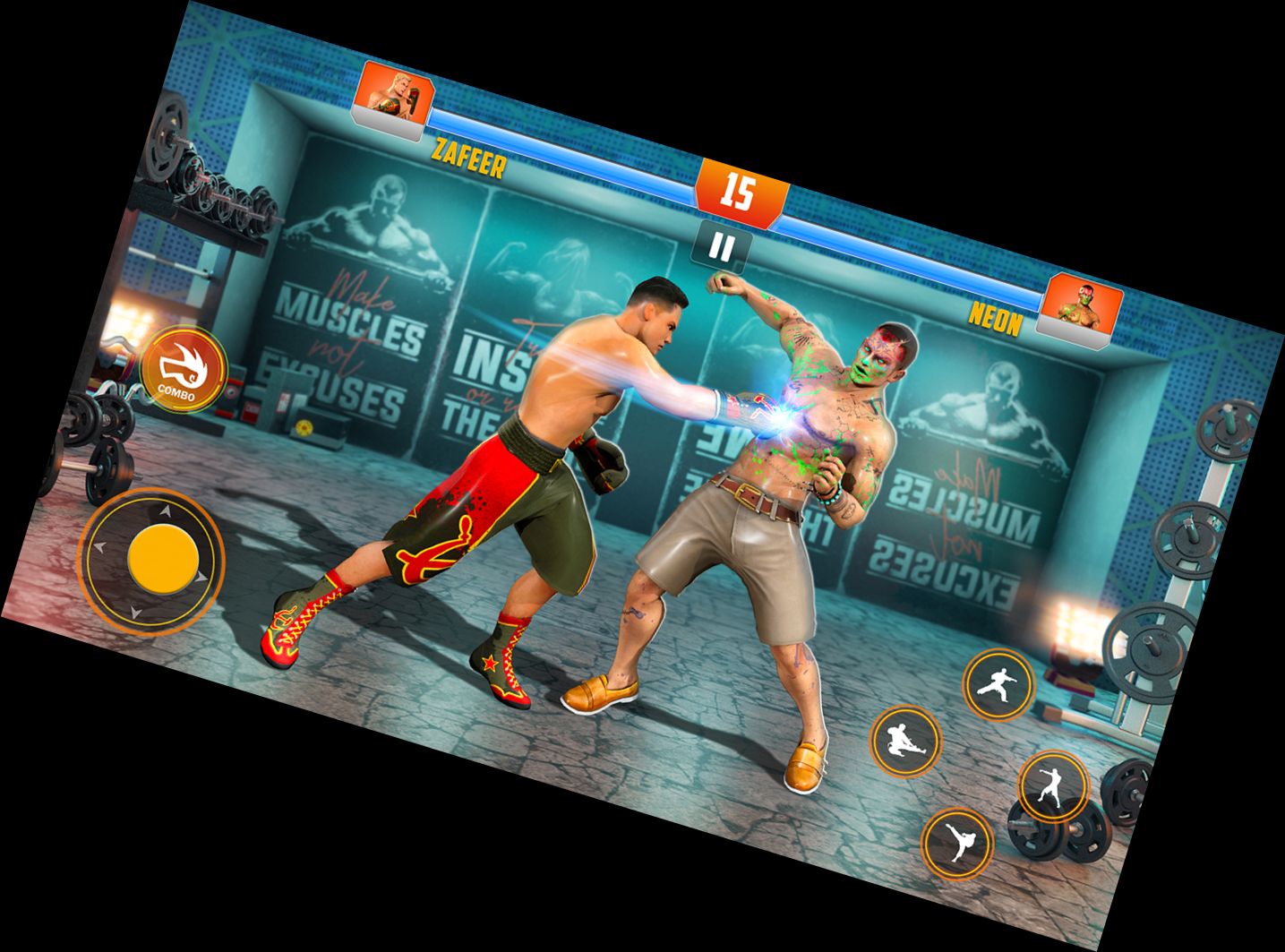 Кунг-Фу Воїн - Бійців