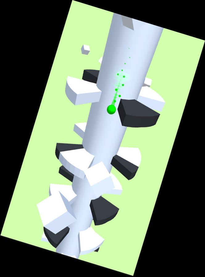 Ball Fall: Springe, Ausweiche, Gew