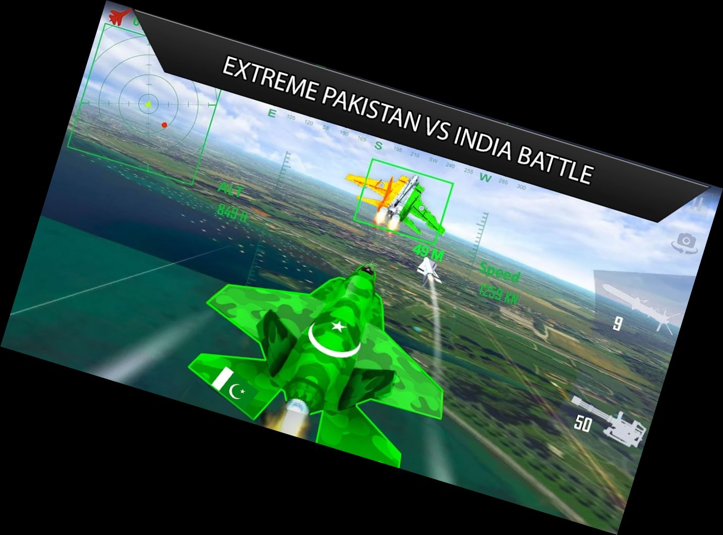 Aerial Combat Simulator Flight Games