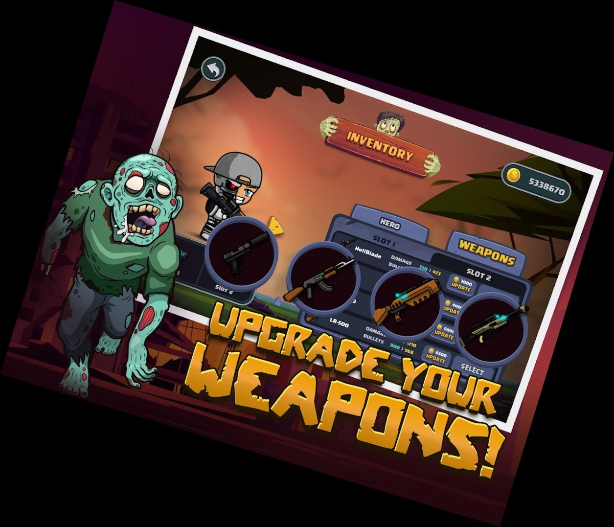 Zombie War | 2D Shooter Game