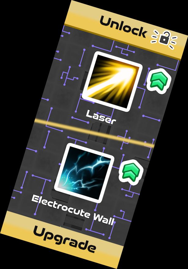 Roboter-Verteidigung - Roguelike