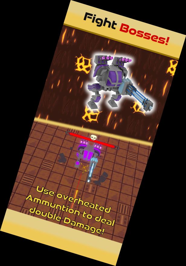 Roboter-Verteidigung - Roguelike