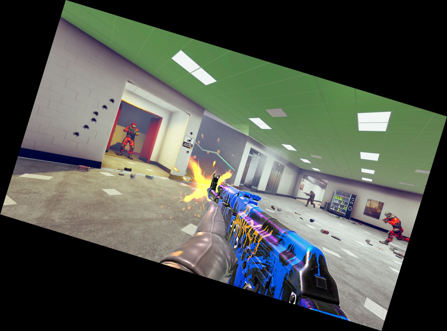 FPS Робот Стрік: Ігри зі Збро