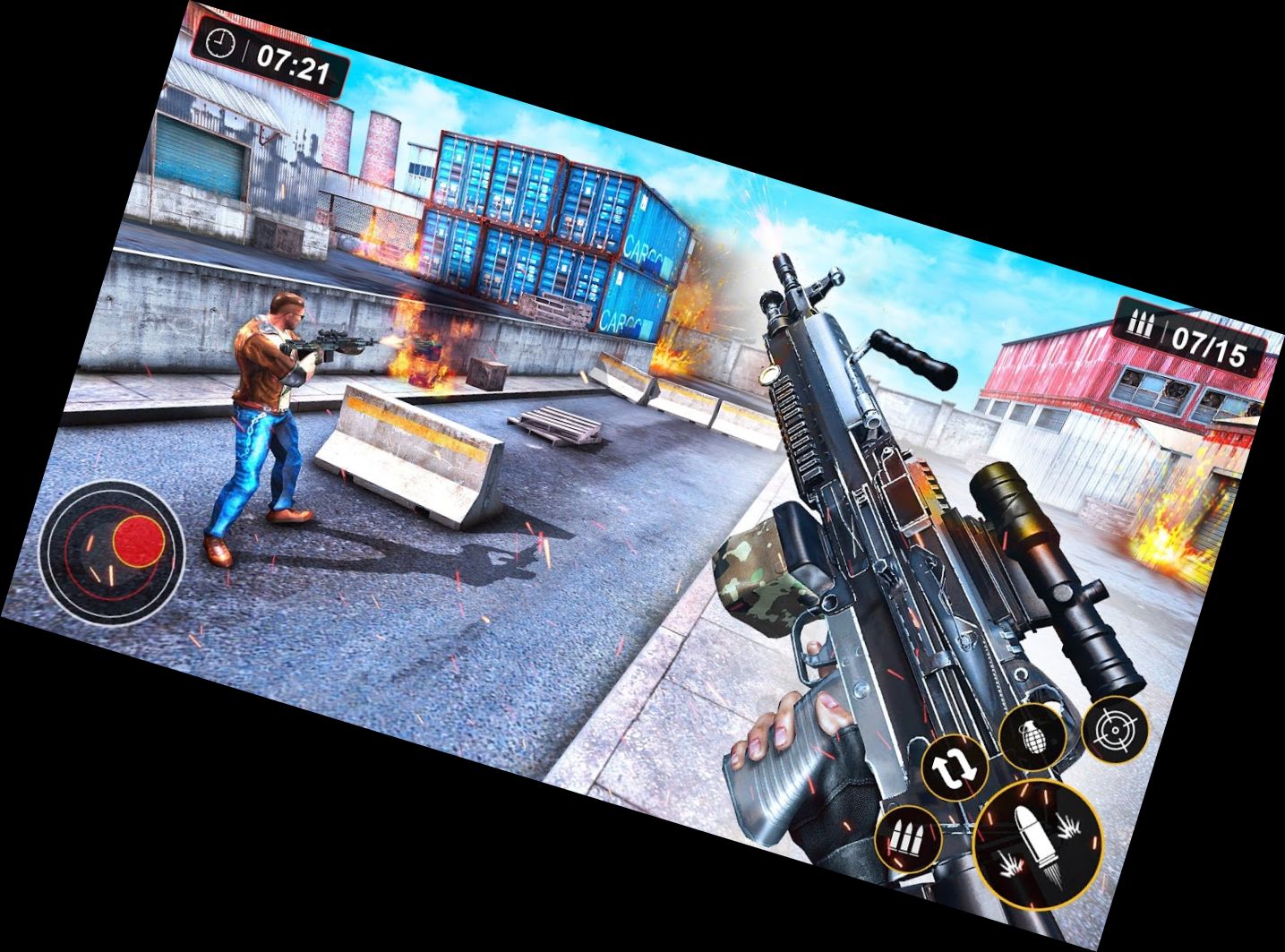 Командос Страйк: Бесплатные Игры Стрельбы 