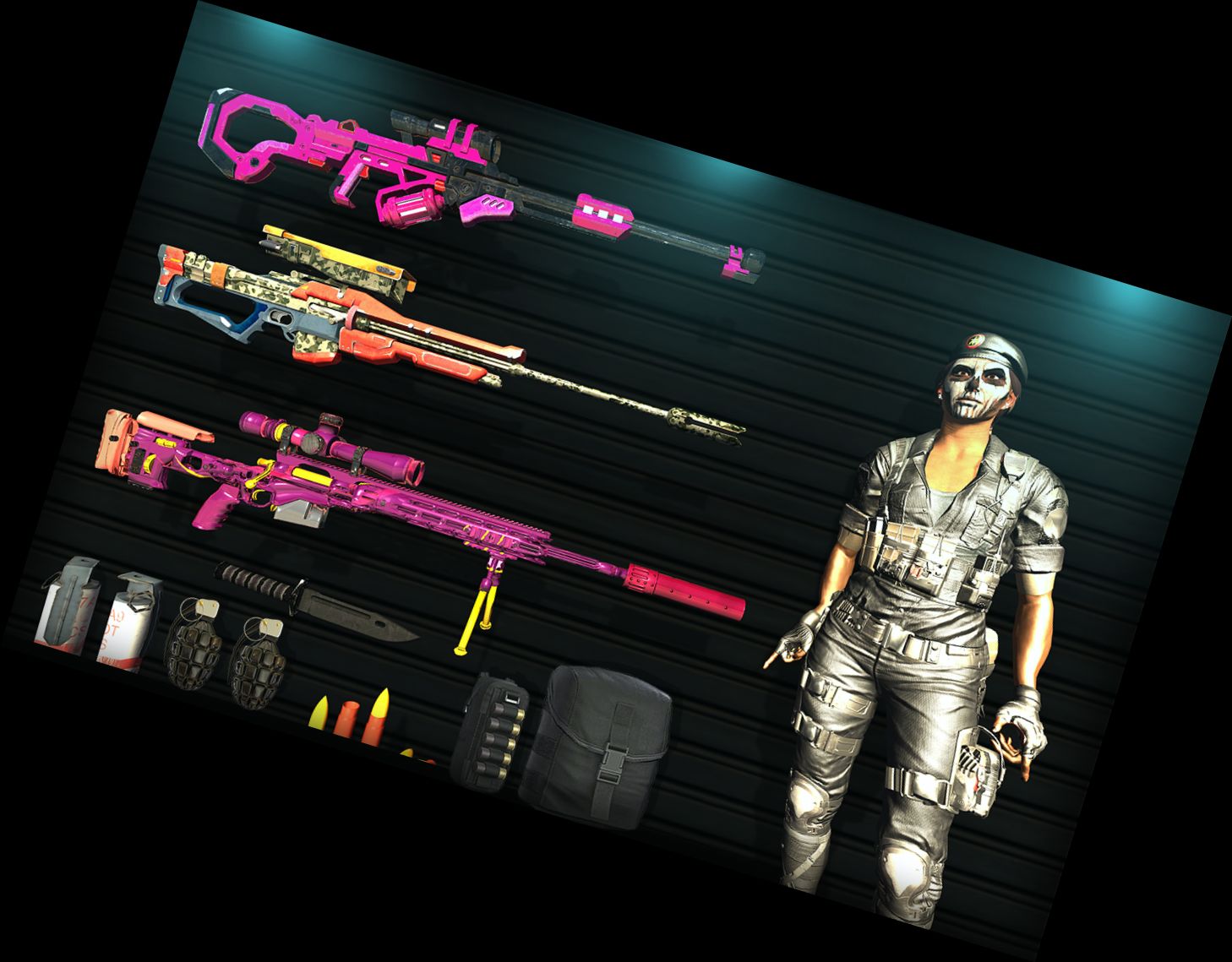 Scharfschützen-Schieß-Action-S