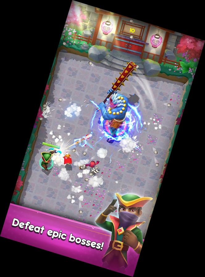 Magischer Bogenschütze: Monsterinseln