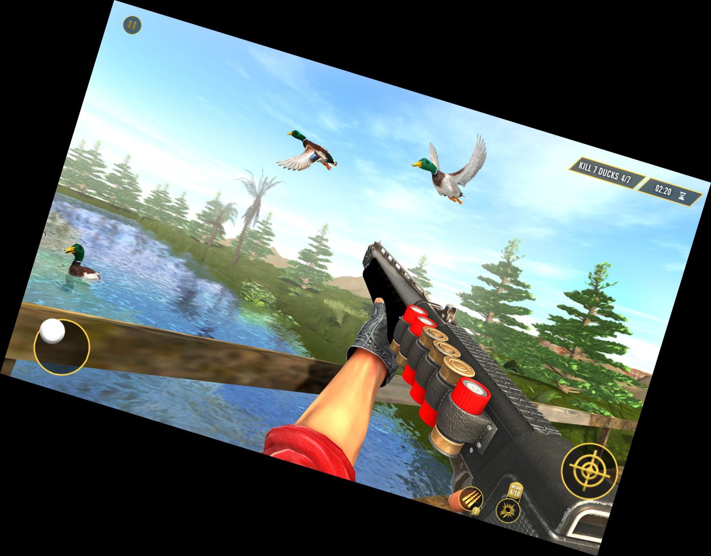 Waterfowl Hunting First Person Shooter Game